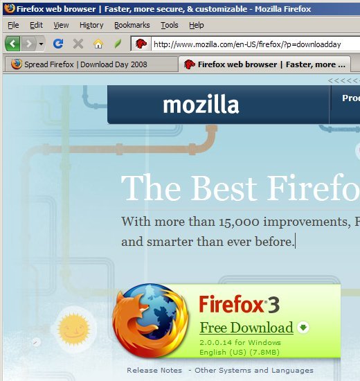 Firefox Download Day