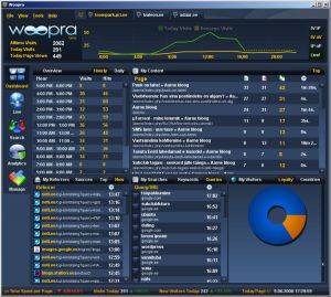 Woopra dashboard 1