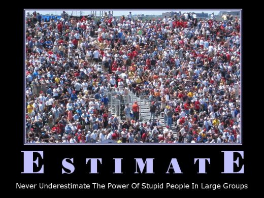 Demotivational: estimate