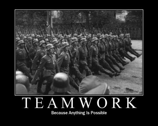 Demotivational: teamwork