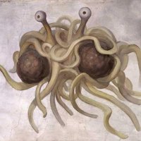 Flying spaghetti monster