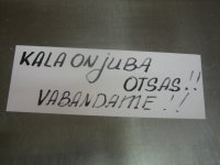 Kala on juba otsas