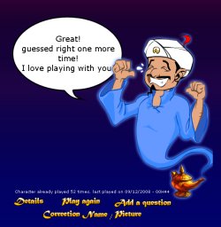 Akinator, the Web Genius