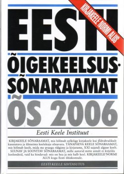 Õigekeelsussõnaraamat 2006